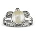 Super Cute Turtle Shaped Freshwater Pearl Ring