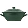 CorningWare Casual Collections 2-Quart Oval Casserole Dish, Green