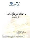 Books : Deutsche Bank - Accenture Procurement BPO Engagement: A Case Study
