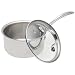 Calphalon Tri-Ply Stainless 1-1/2-Quart Saucepan with Glass Lid
