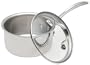 Calphalon Tri-Ply Stainless 1-1/2-Quart Saucepan with Glass Lid