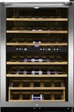 Frigidaire FFWC38F6LS 38 Bottle Two-Zone Wine Cooler - Stainless Steel
