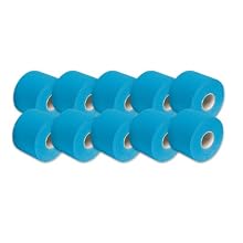 3B Scientific S-3BTBLN10 Blue Cotton Rayon Fiber Kinesiology Tape, 16' Length x 2" Width (Case of 10 Rolls)