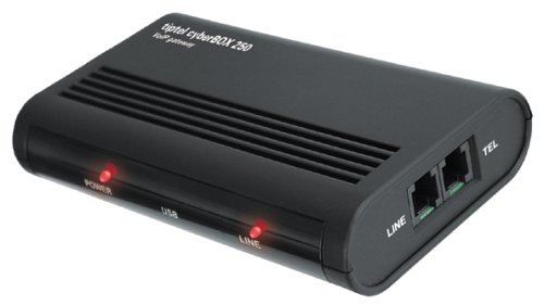 Tiptel cyberBOX 250 Voice over IP (VOIP) Adapter