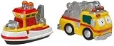 Firehouse Tales 3.5 Bath Toy Vehicle: Crabby & Tug