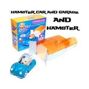 Zhu Zhu Car & Garage and Hamster