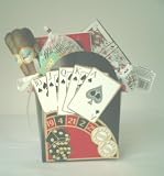 Casino Deluxe Chocolate Candy Gift Basket