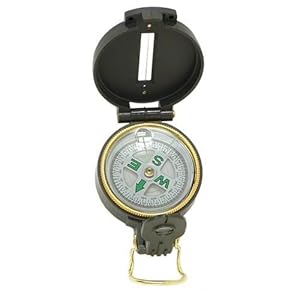 Coleman Company Lensatic Compass/Case 2000001320 Camping Accessories