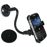 Amzer 13-Inch Gooseneck Vehicle Mount for BlackBerry Bold 9000 (Black)