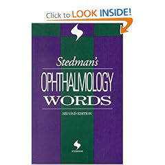 Stedman's Ophthalmology Words
