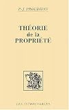 Théorie de la propriété