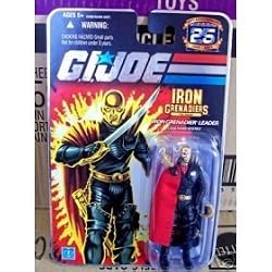 G.I. JOE Hasbro 25th Anniversary 3 3/4" Wave 5 Action Figure Iron Grenadier Leader Destro