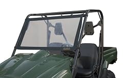 Classic Accessories QuadGear UTV Windshield (Black, Medium, Fits Kawasaki 2500/3000 and Polaris Ranger)