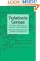 Variation in German: A Critical Approach to German Sociolinguistics