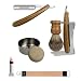 RAZOLUTION Rasiemesser Olive - Set 7 teilig