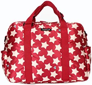LANDUO LAN Women's Baby Diaper Nappy Bag Travel Large Red
