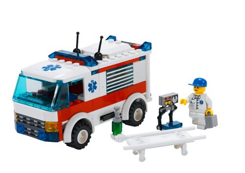 Childrens Toyshop  Toys : LEGO City 7890 Ambulance