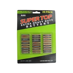 New-30 Pk Aaa Batteries X6 Case Pack 24 - 739075