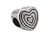 Zable(tm) Sterling Silver Heart with Engraveable H