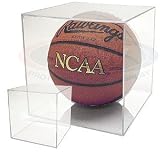 BCW BallQube Basketball Holder - Sports Memoriablia Display Case - Sportscards Collecting Supplies