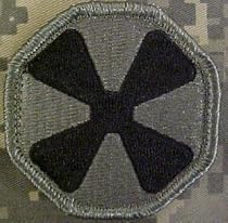 8th Army ACU Patch Foliage Green