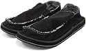 Sanuk Hemp (Black) Mens Shoes