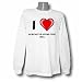 I Love Newcastle-upon-Tyne [NCL] Long Sleeve T-shirt