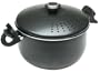 Farberware Nonstick Aluminum 6-Quart Covered Pasta and Straining Pot