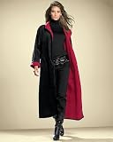 Reversible robe coat