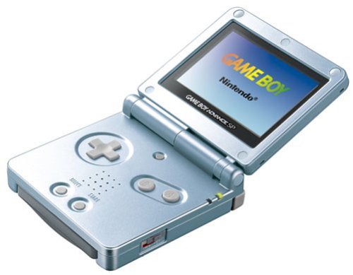 Childrens Toyshop  Jeux vidéo : Game-Boy Advance SP - Bleu Arctique