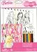Barbie Colouring Set
