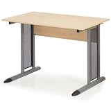 Produkt-Bild: Kettler 06644-273 Schreibtisch Marlo silber / ahorn