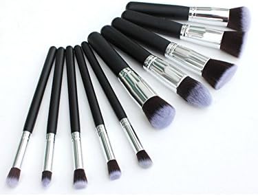 Bis Sale!!!Professional 4 pcs Black Synthetic Kabuki Flat Foundation Brush Single Makeup Cosmetic Brush