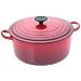Le Creuset Enameled Cast-Iron 5-1/2-Quart Round French Oven, Red