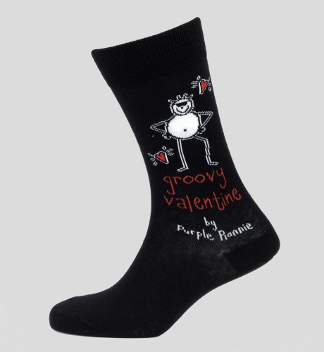 Purple Ronnie&trade; 'Groovy Valentine' Socks