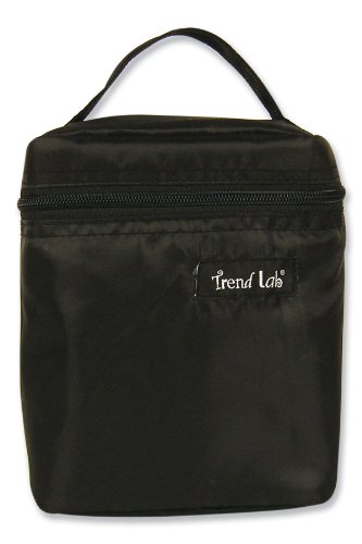 Trend Lab Microfiber Bottle Bag Black