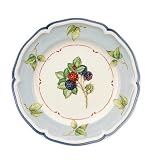 Villeroy & Boch Cottage Blue Leaf Rim Salad Plate