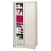 HON(R) Easy-To-Assemble Adjustable-Shelf Storage Cabinet, 2 Shelves, 42in.H x 36in.W x 18in.D, Putty