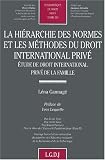 Hiérarchie des normes et des méthodes de droit international privé