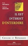 Revue JML  / Il est interdit d'interdire : Censure et répression