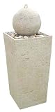 Smart Solar Sandstone pillar with globe - 24