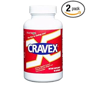 Natrol Cravex, 90 Capsules (Pack of 2)