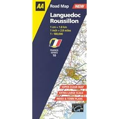 Languedoc Roussillon (AA Road Map France Series)