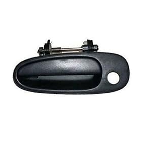 Motorking 69220-12160 Toyota Corolla Black Non- Painted Replacement Driver Side Outside Door Handle