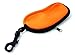 Neoprene Floating Large Eyeglass Soft Case in Orange by Calabria