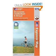 Gloucester, Cheltenham and Stroud (OS Explorer Map)