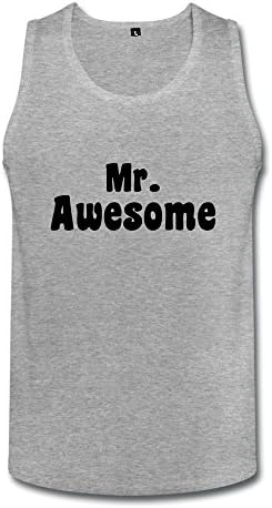 ZhiTian Men's Mr Awesome KCCO Top - XXL HeatherGray
