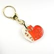 Murano Glass Keyring Jewelry - Charlotte Keyring Red