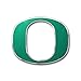 FANMATS 60551 Oregon Ducks Heavy Duty Aluminum Embossed Color Emblem, Auto Emblem Decal