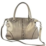 Juno Satchel in Pearl Sand Leather by Botkier